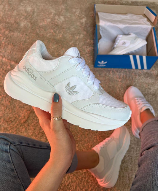 Adidas Triple White